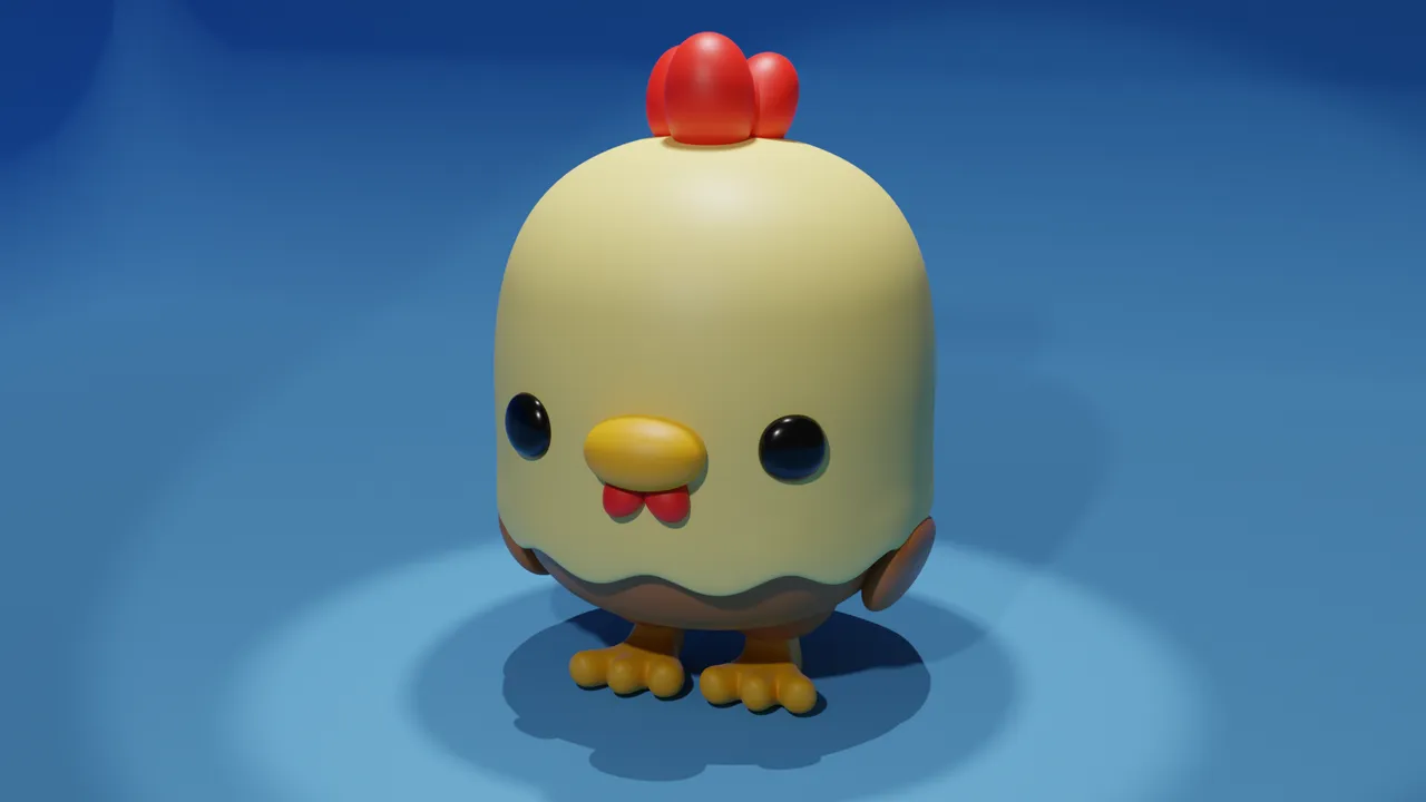CUTE CHICKEN/ POLLO ADORABLE by Lucía Castro | Download free STL model ...