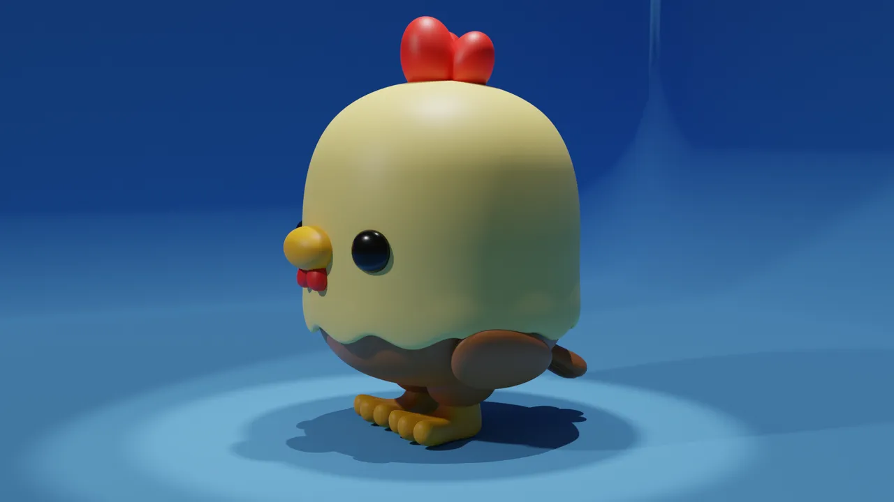 CUTE CHICKEN/ POLLO ADORABLE by Lucía Castro | Download free STL model ...