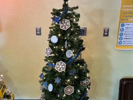 RAM Star - Christmas Tree Topper/Decoration