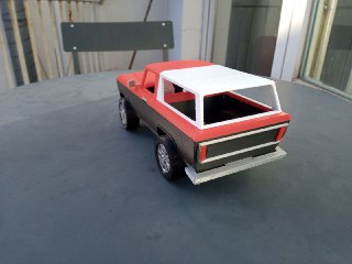Miniatura 5 do modelo 3D 78 FORD BRONCO MODELKIT