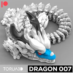 Articulated Dragon 3D Printed / Authorized Seller -  Israel