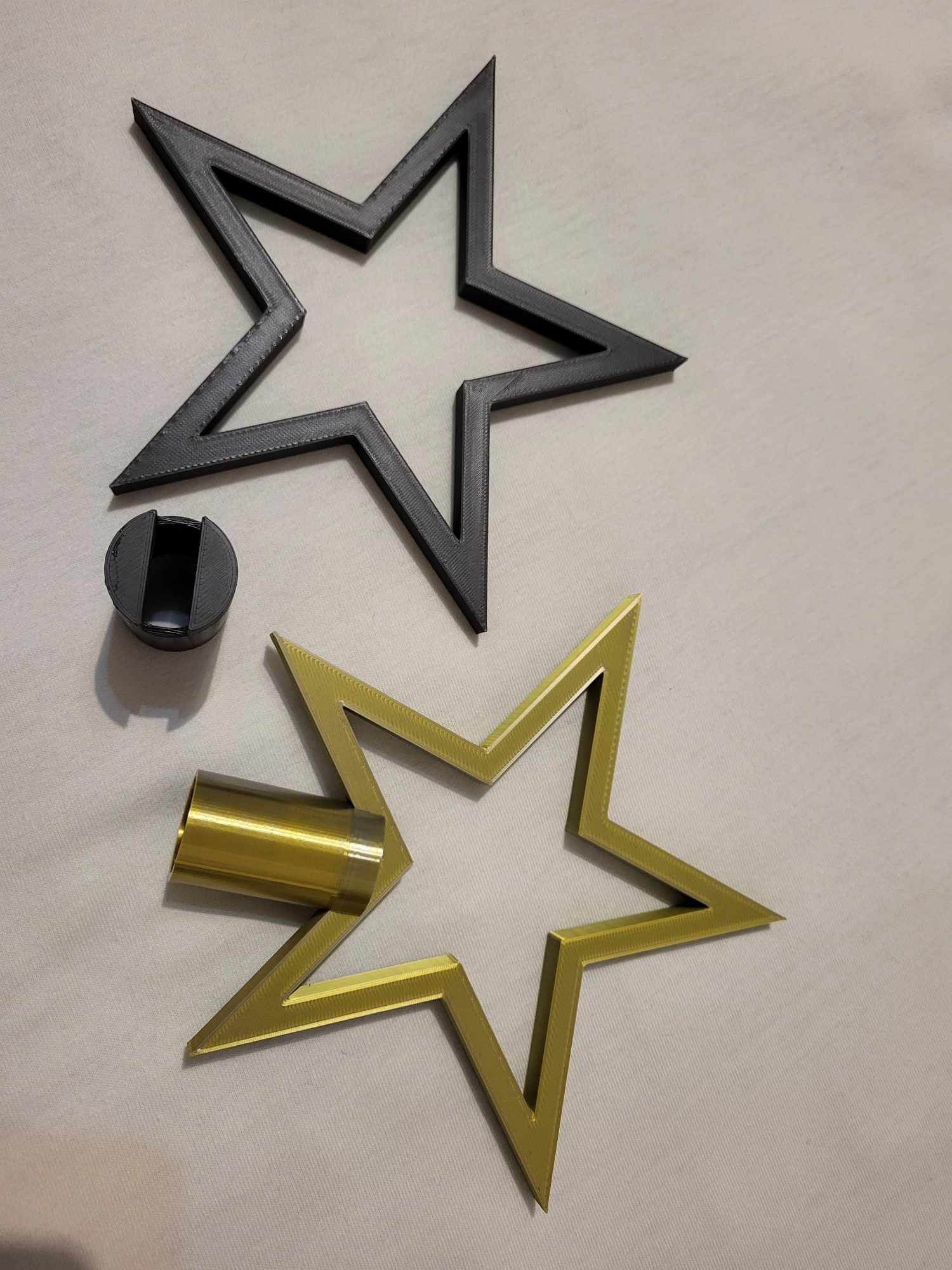 xmas star tree decoration