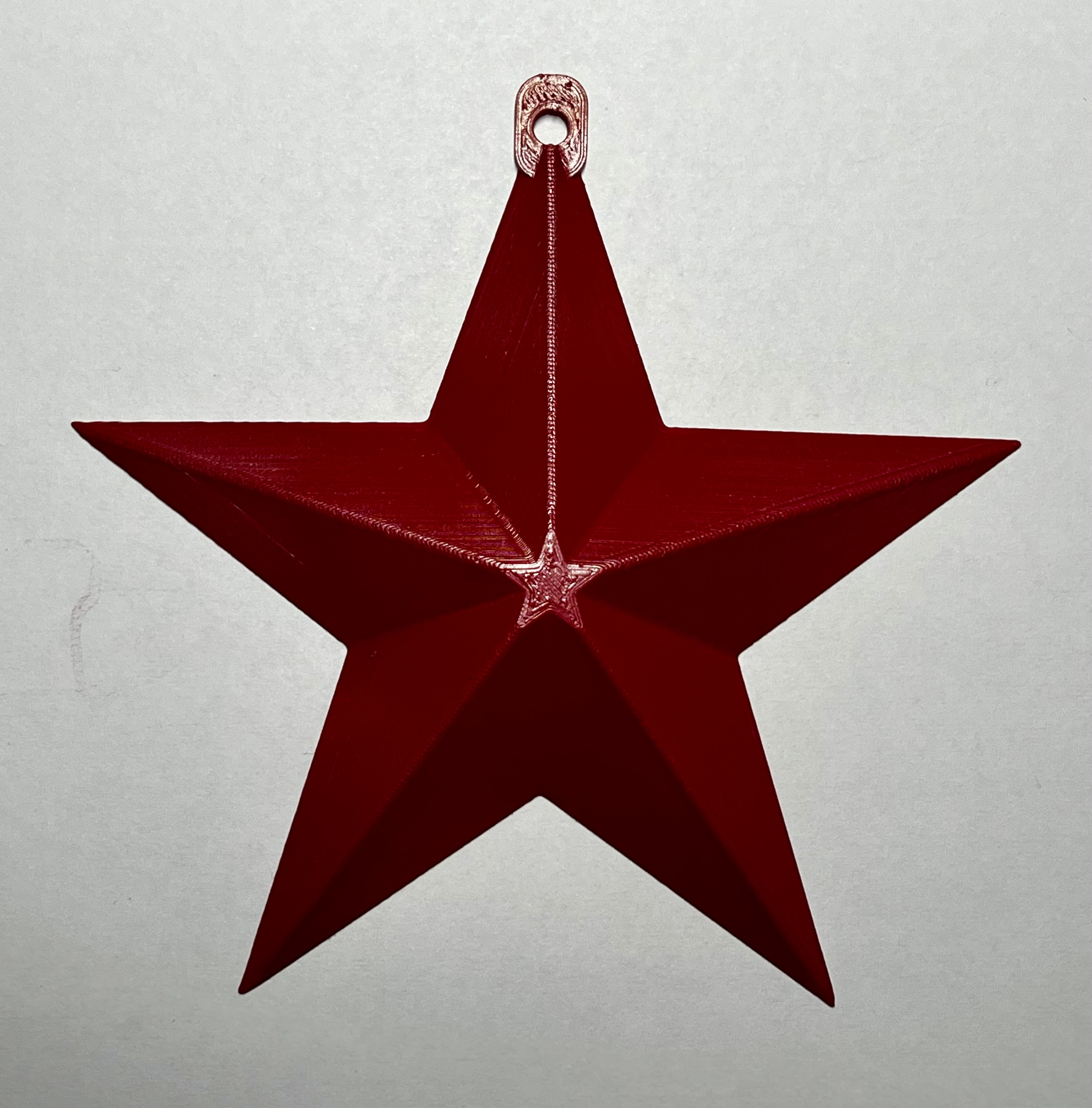 Christmas Tree Ornament - Star by mohitmathew | Download free STL model ...