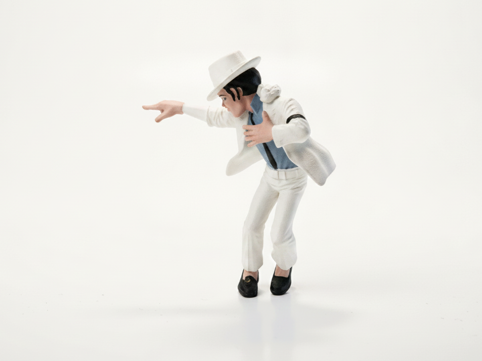 Michael Jackson Figurine Celebrity Musician 3D Printable