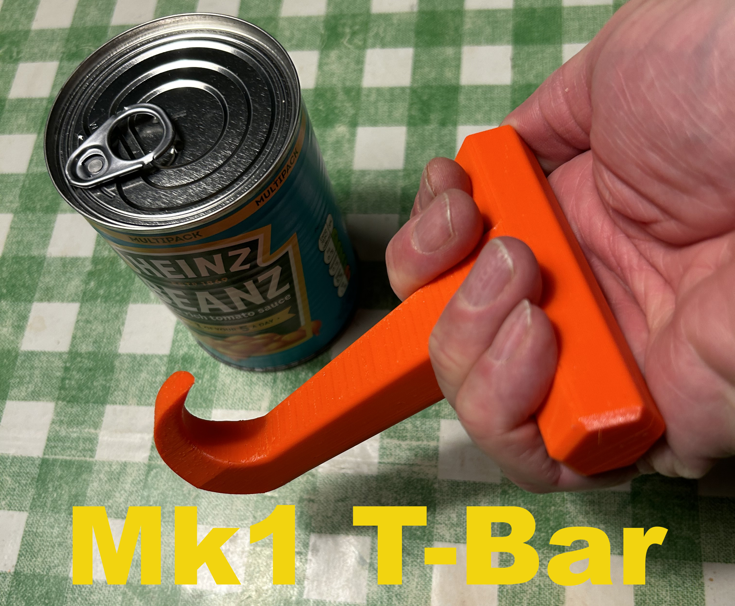Miniatura 2 do modelo 3D Food Can ring-pull opener