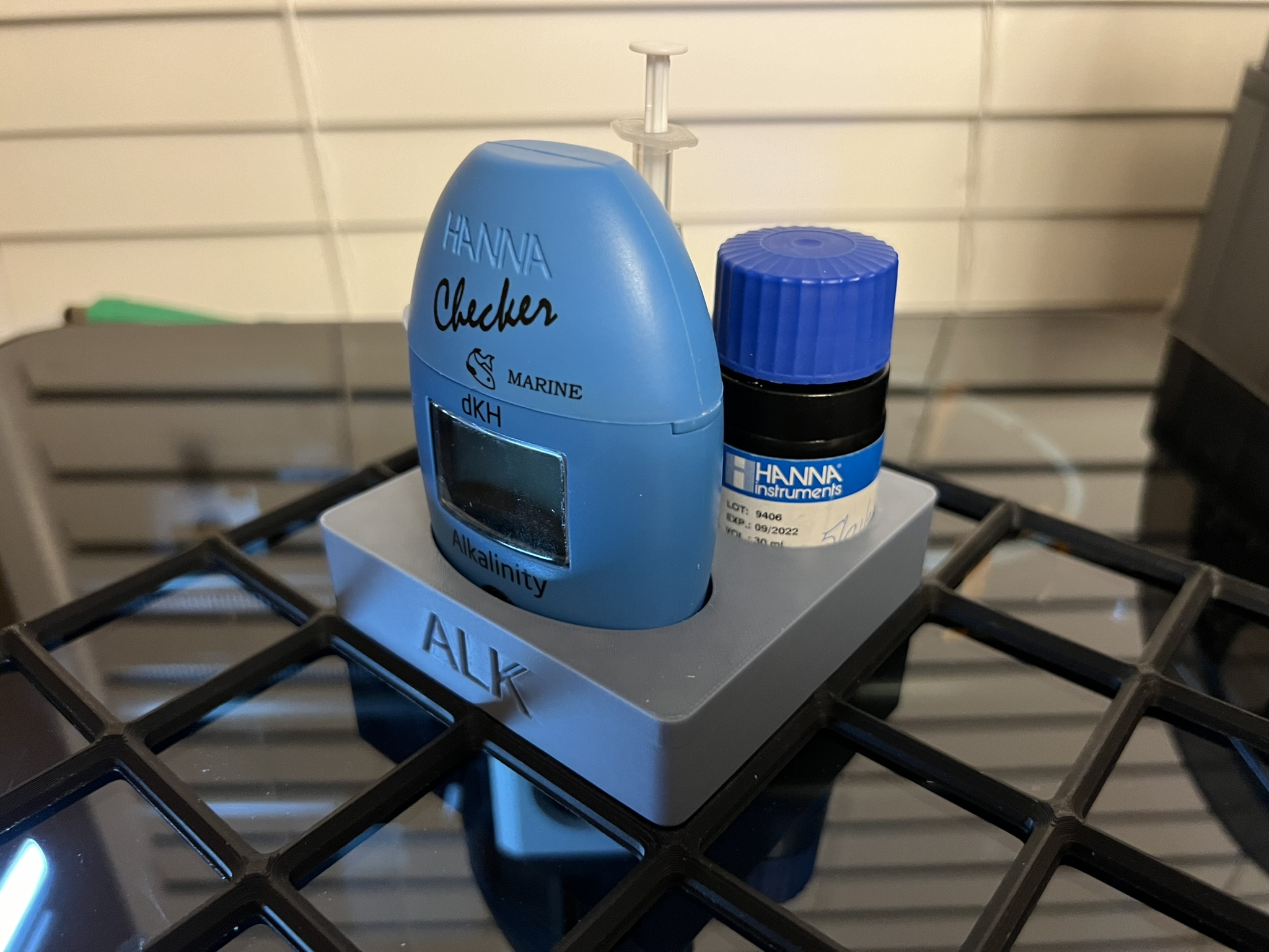 Hanna Alkalinity Test Kit Gridfinity by Justin Lauck Download free