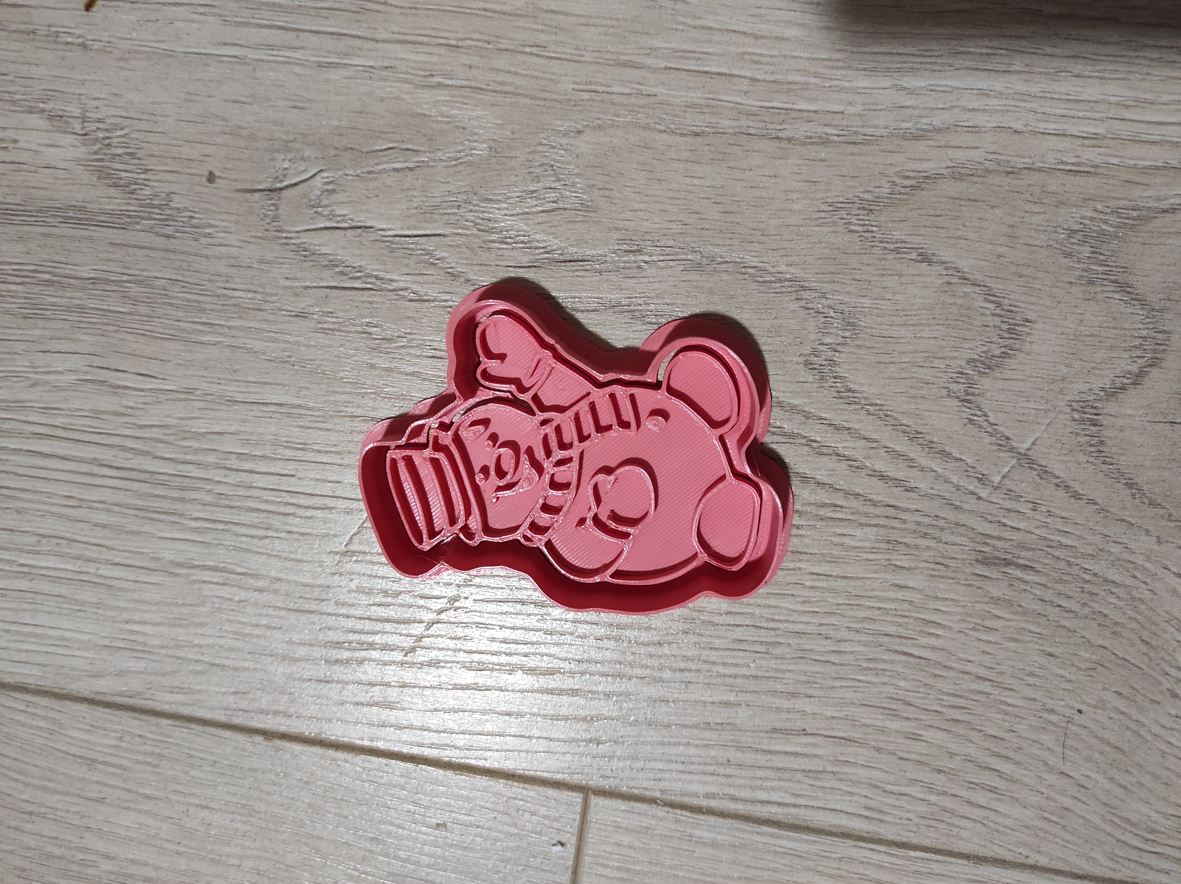 Snowman cookie mold