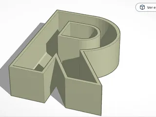 LETRA R by MIGUEL ANGEL RODRIGUEZ | Download free STL model ...