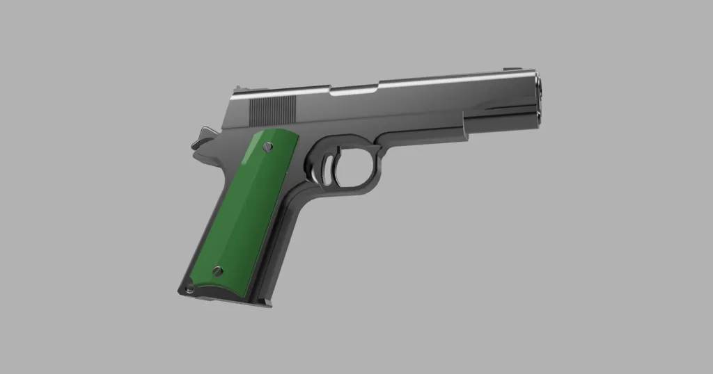 Colt 1911 Replica prop [IMPROVED AND UPDATED] (Designed from scratch ...