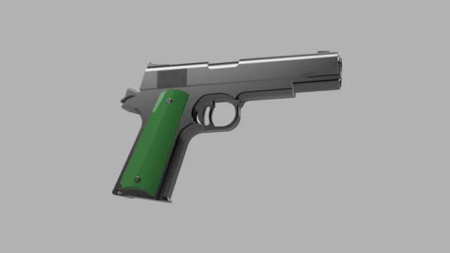 Colt 1911 Replica prop [IMPROVED AND UPDATED] (Designed from scratch)