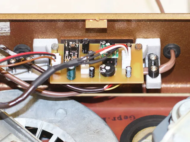 Tefifon custom (preamp) PCB mount