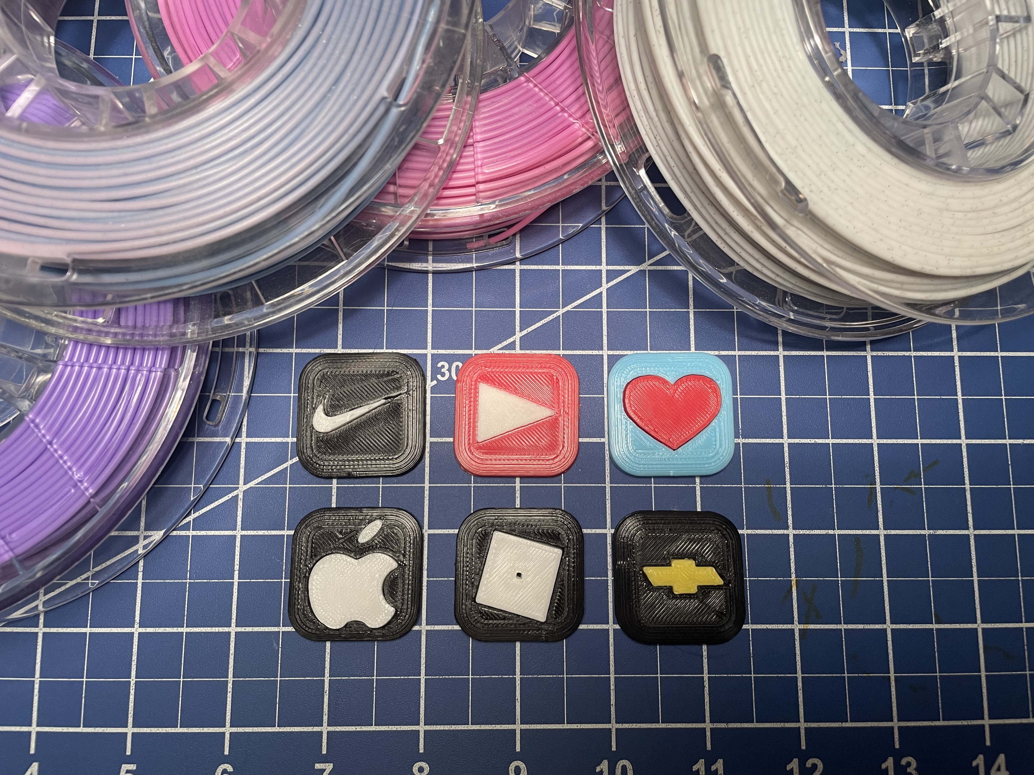 6 Multicolor Logo Collection (No MMU needed!)