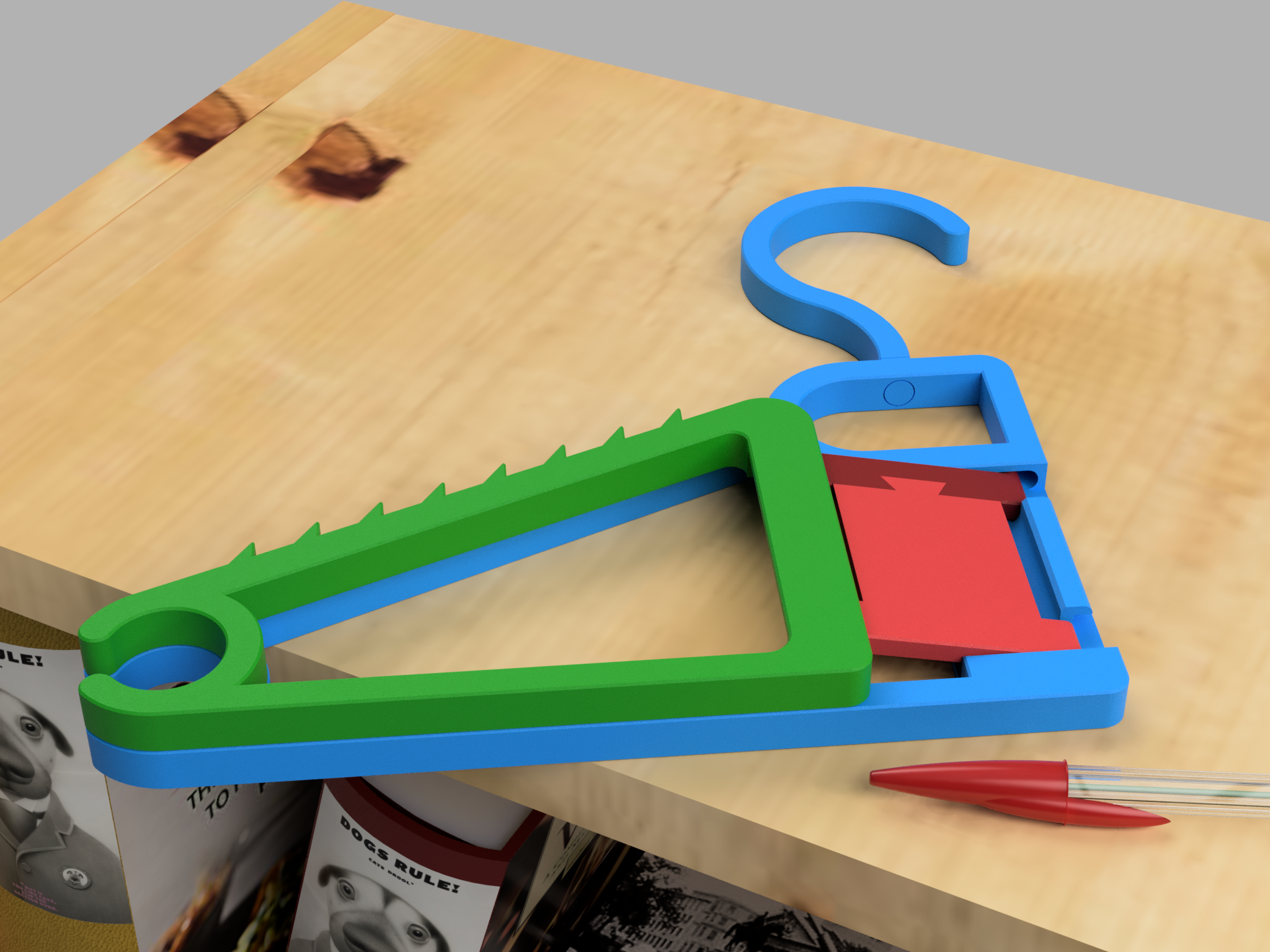 Fox Coat Hook by Ziggy, Download free STL model