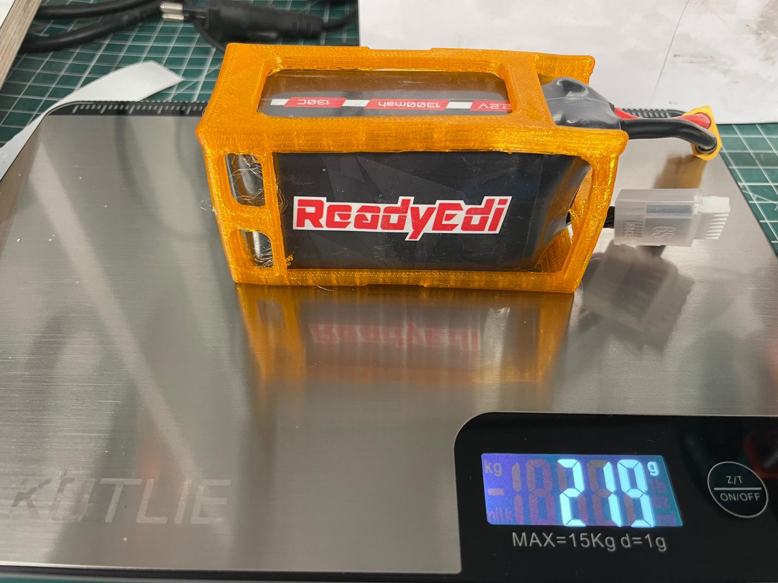 Battery case for ReadyEdi 1300Mah 130C