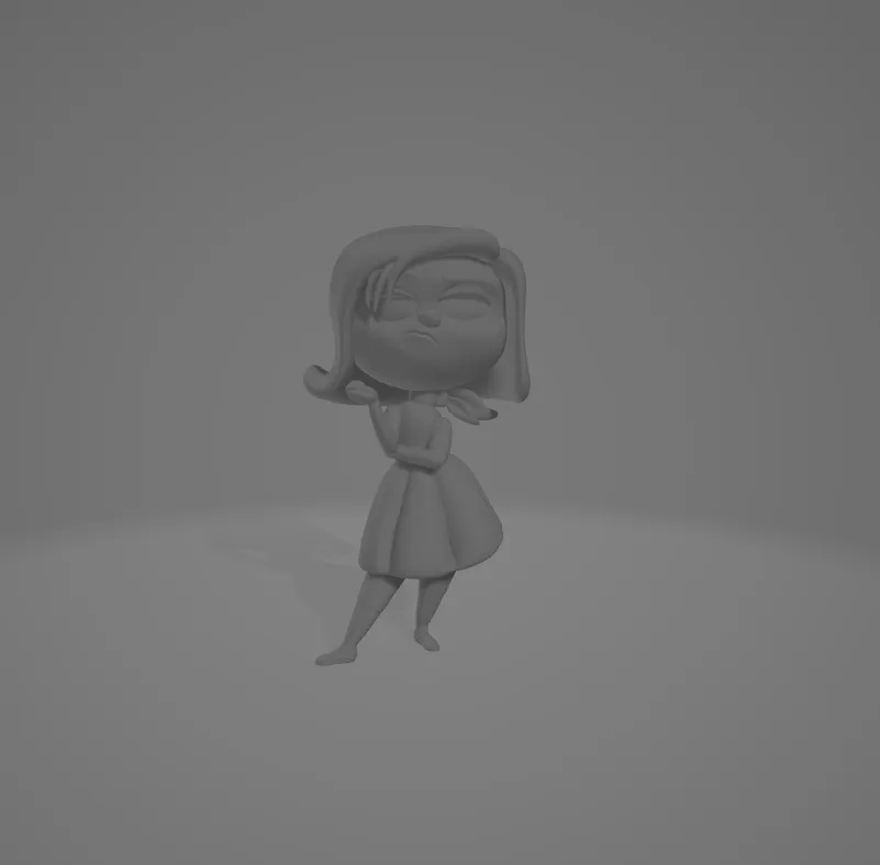 Disney_Inside Out_Disgust Character by PotatoPrint | Download free STL ...