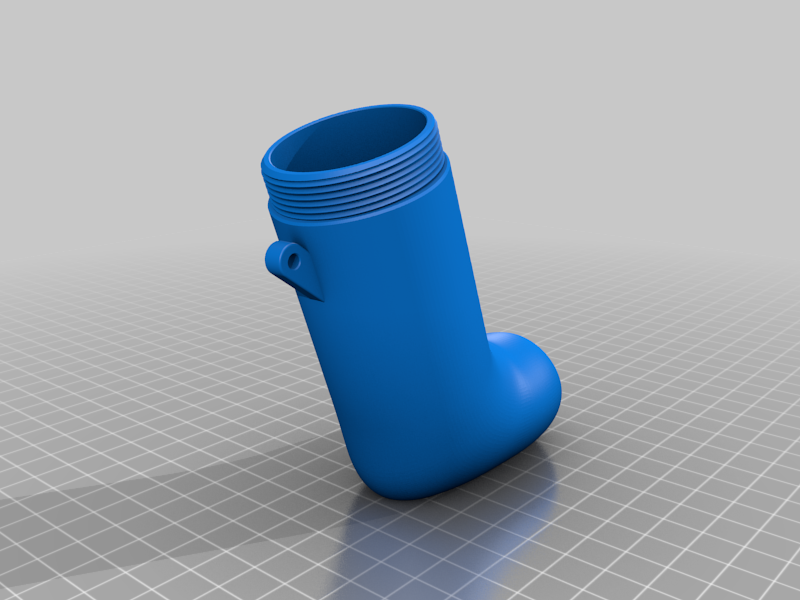 Miniatura 6 do modelo 3D Christmas Stocking Container Reupload