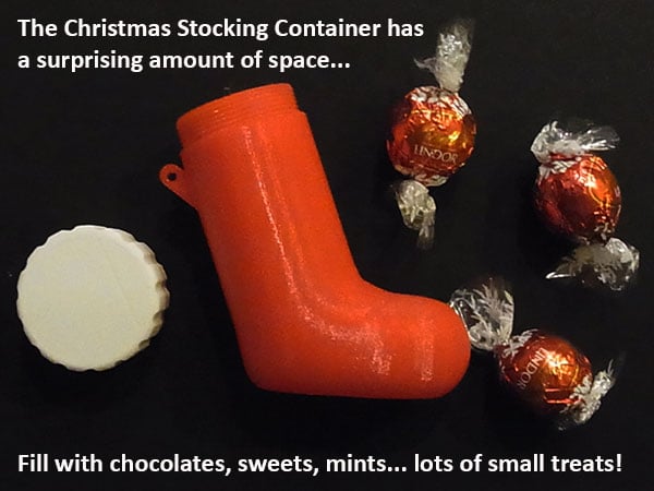 Miniatura 9 do modelo 3D Christmas Stocking Container Reupload