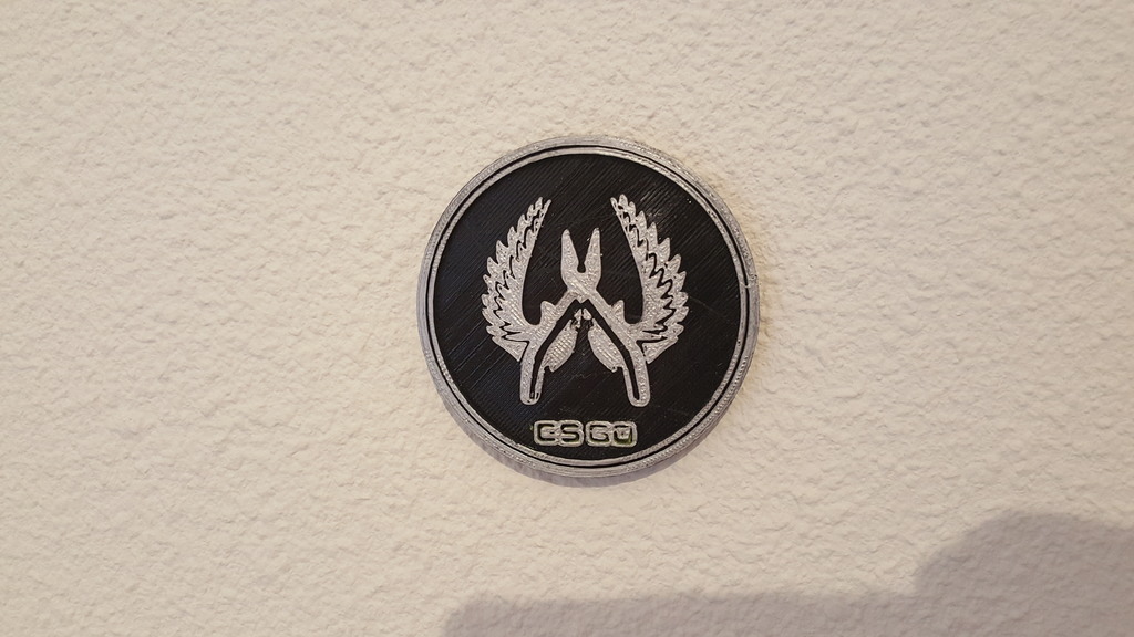 Miniatura 2 do modelo 3D CSGO logo CT