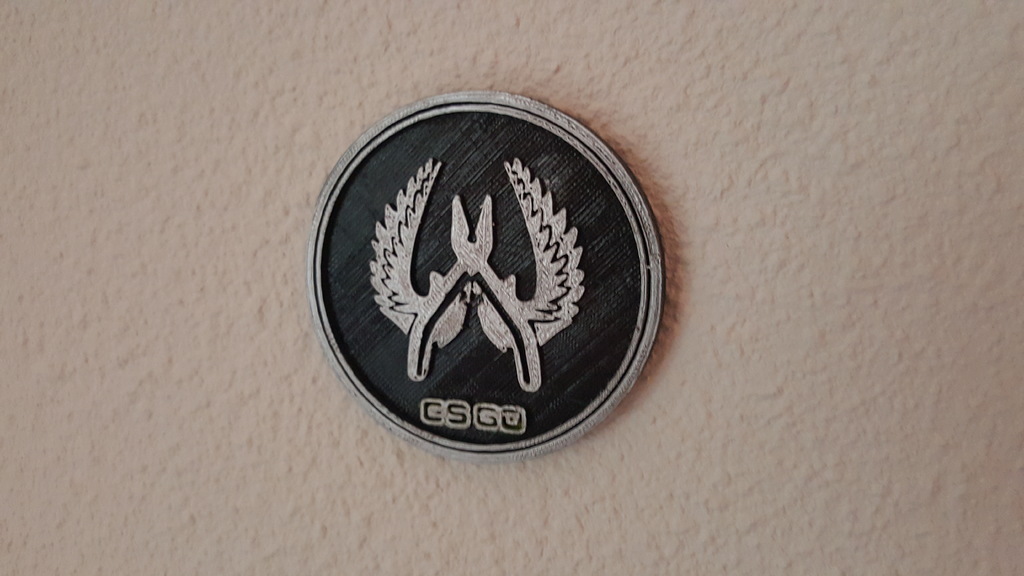 Miniatura 3 do modelo 3D CSGO logo CT