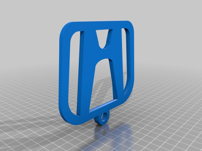 honda logo/necklace by Douwe Miedema Download free STL model