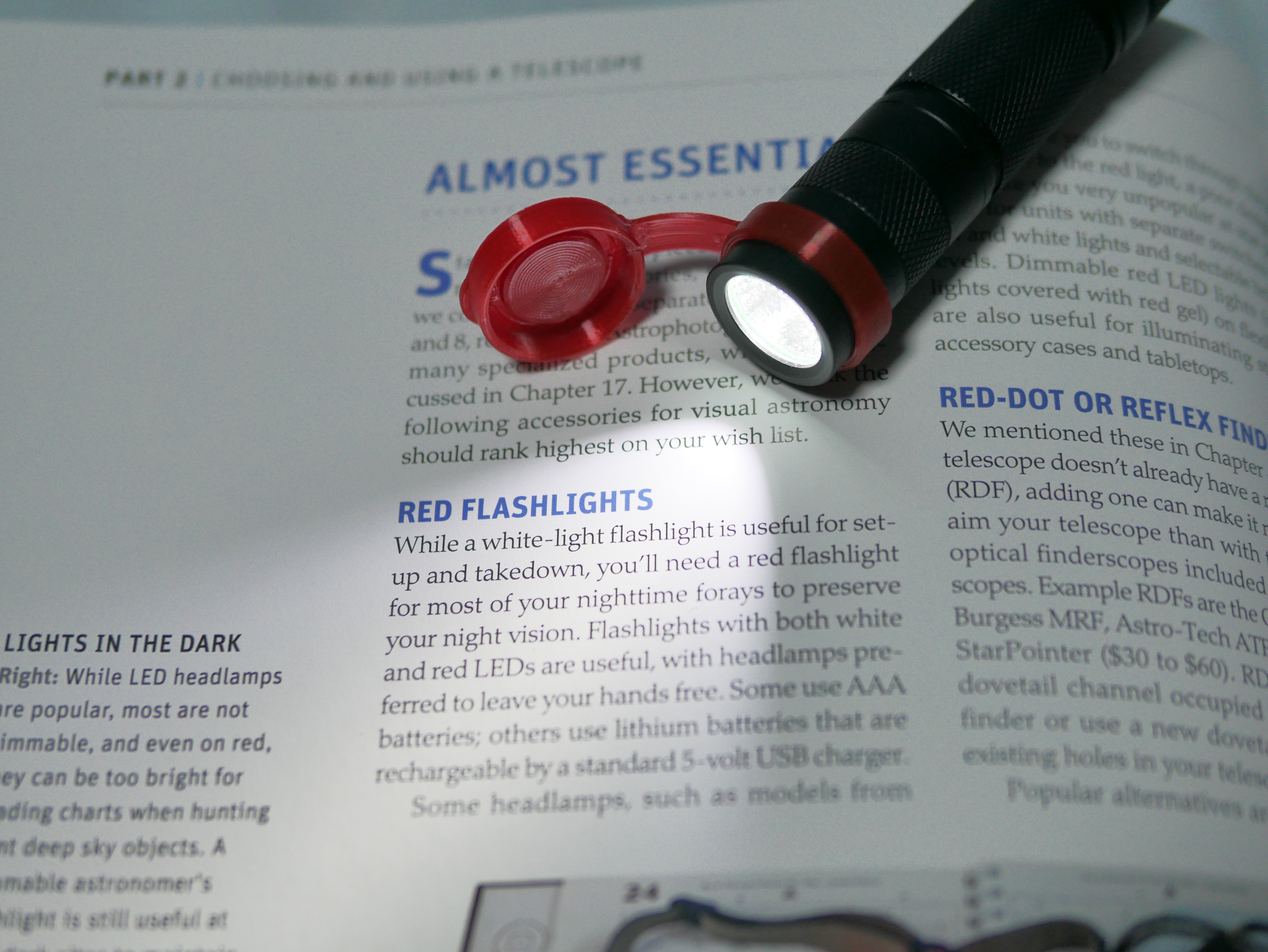 Miniatura 2 do modelo 3D Red diffuser for Convey T2 flashlight