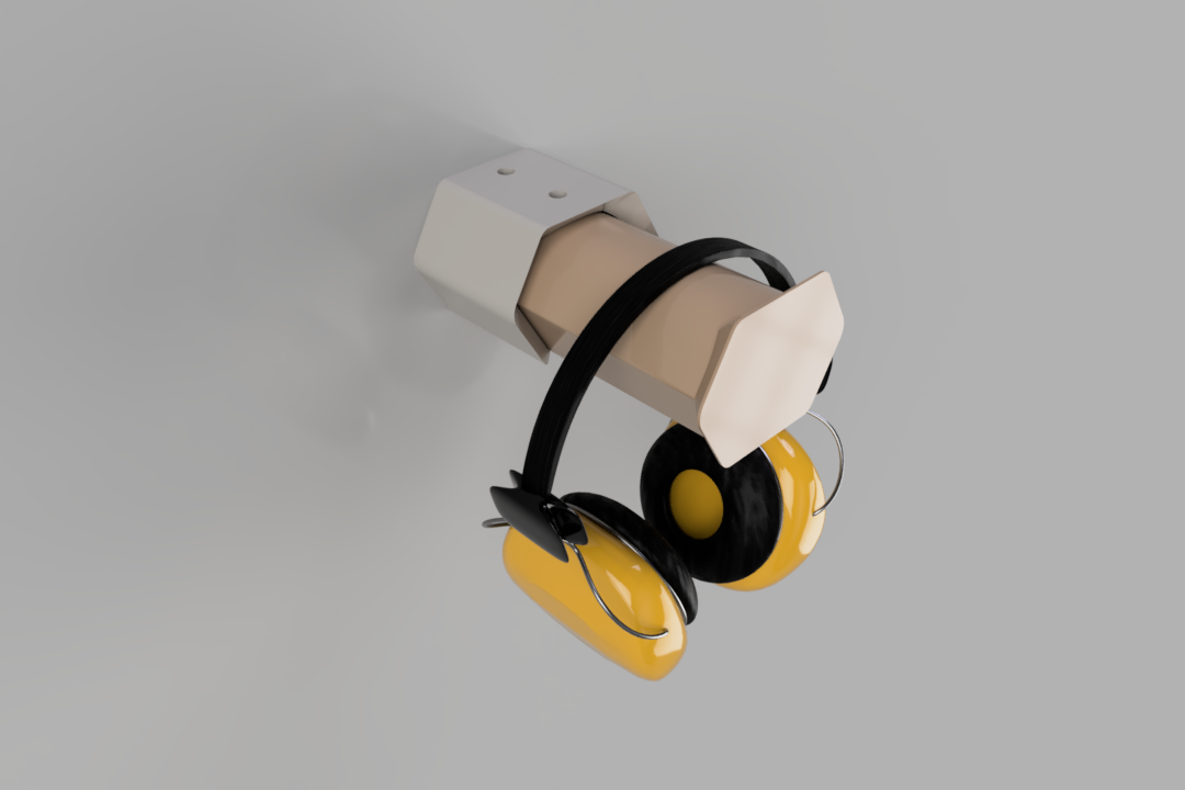 Extendable headphone holder
