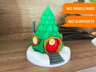 Free STL file Funny Cartoon Christmas Candle ( no 1 of 4) 🎄・3D