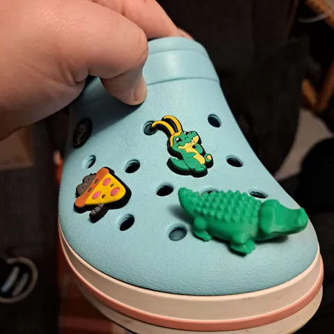 Croc croc charm