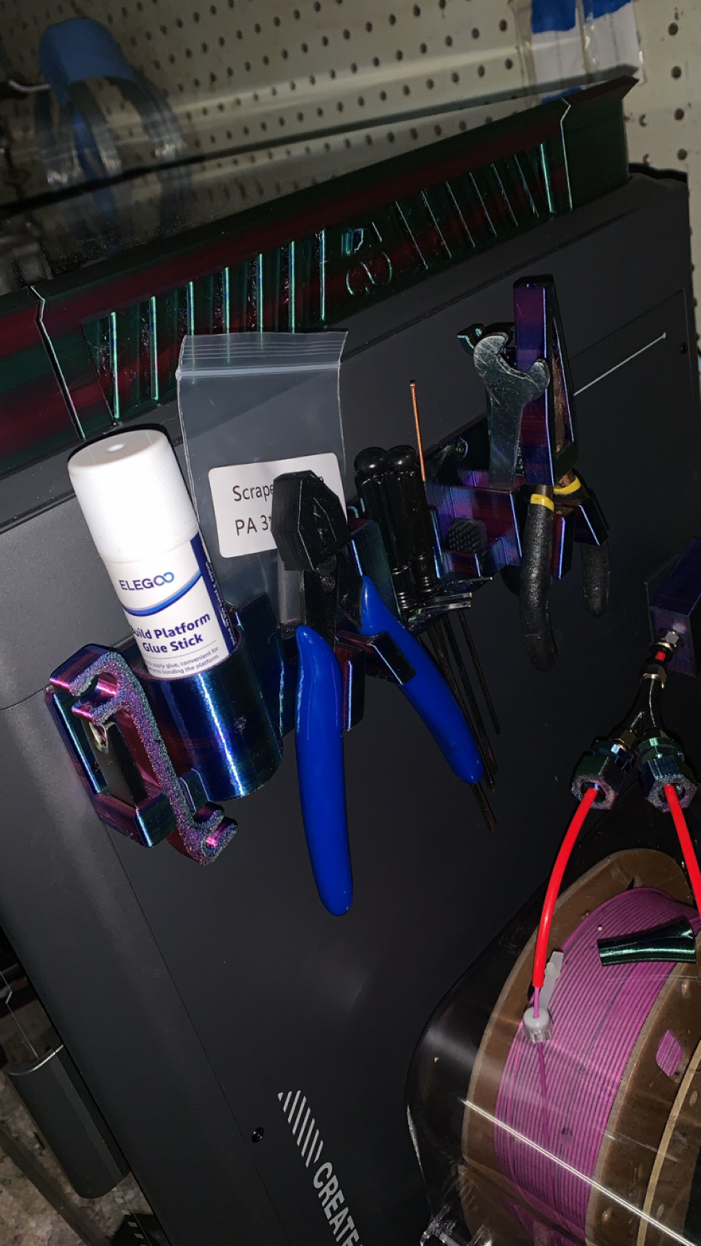 Elegoo Centauri Carbon Tool Caddy variations