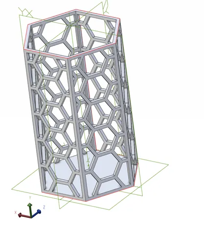 Yet another Hexagonal Container