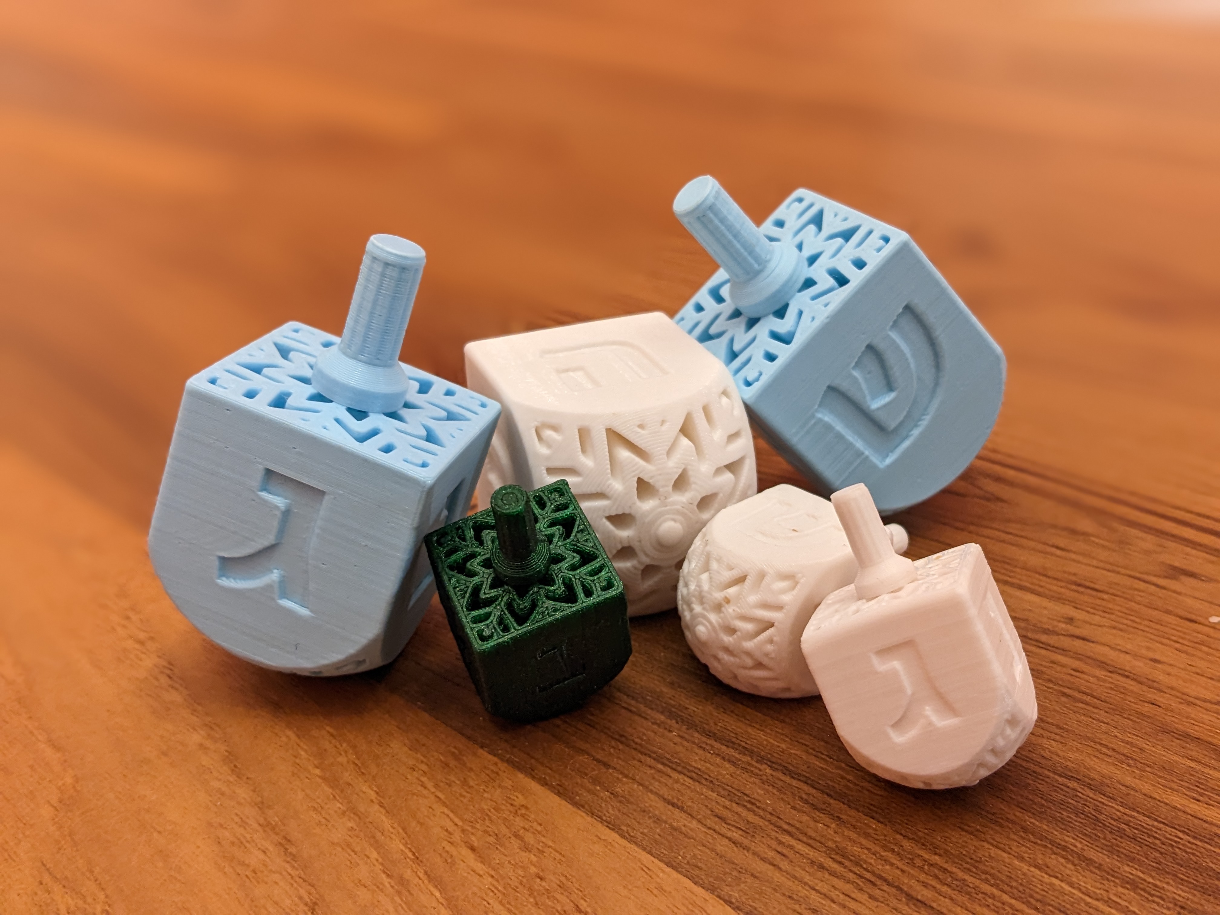 Snowflake Dreidel