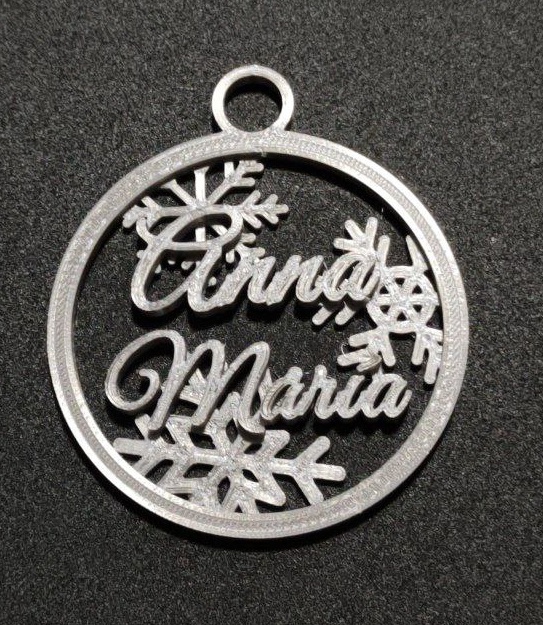 Adorno bola de Navidad - Anna María