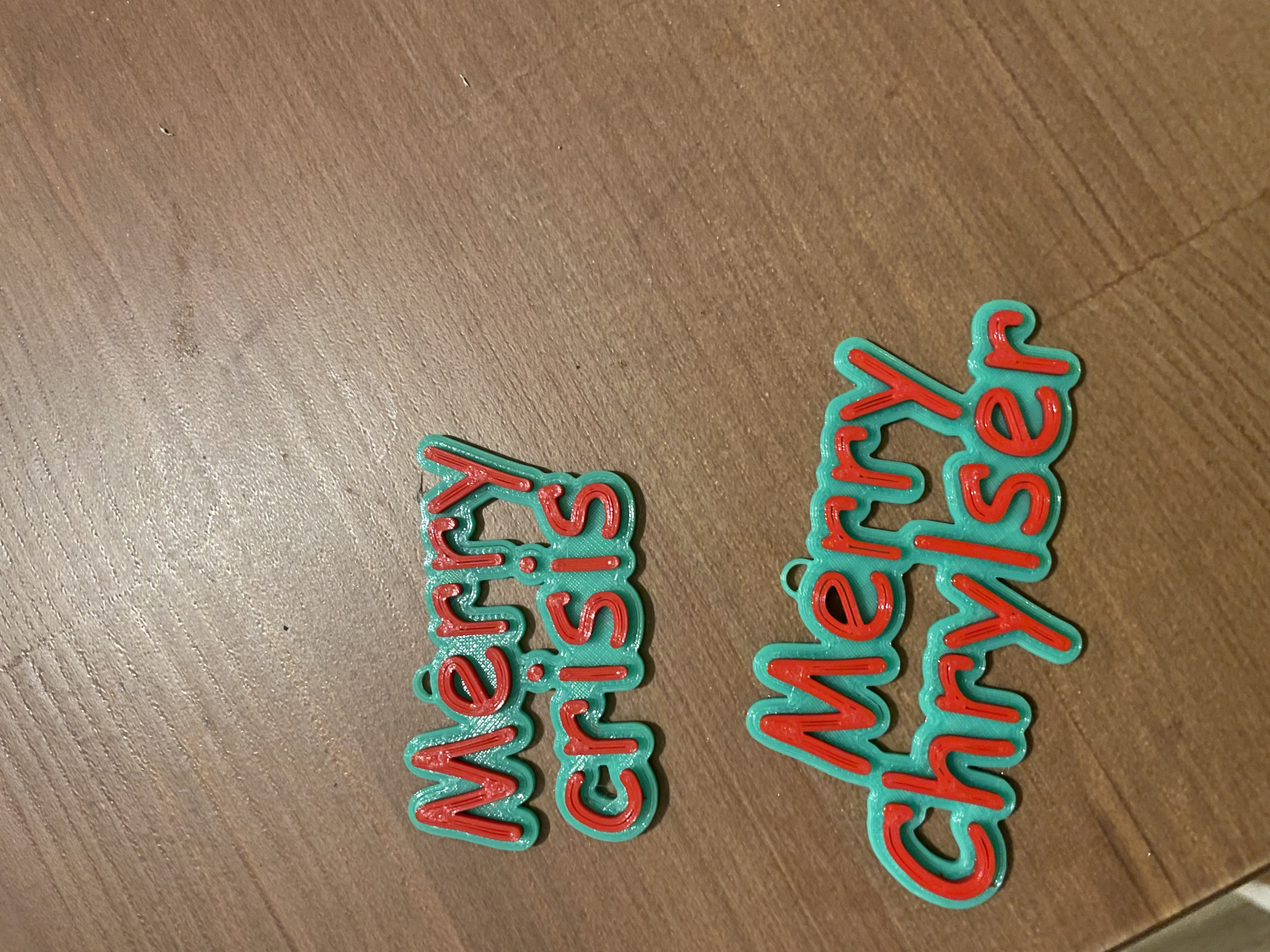 Merry Chrysler Merry crisis (Meme) Christman Ornament