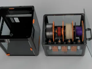 Python AMS - Ultimate Bambu Lab AMS by humebeam | Download free STL ...