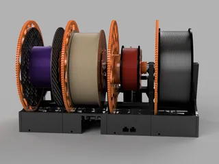 Python AMS - Ultimate Bambu Lab AMS by humebeam | Download free STL ...