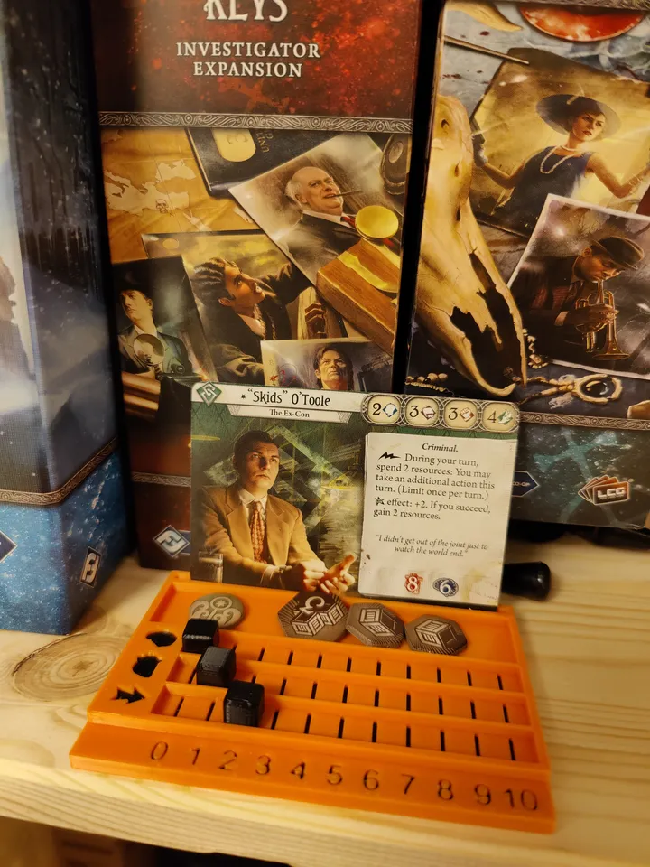 arkham horror card game players Player board compatible with Arkham Horror: The Card Game