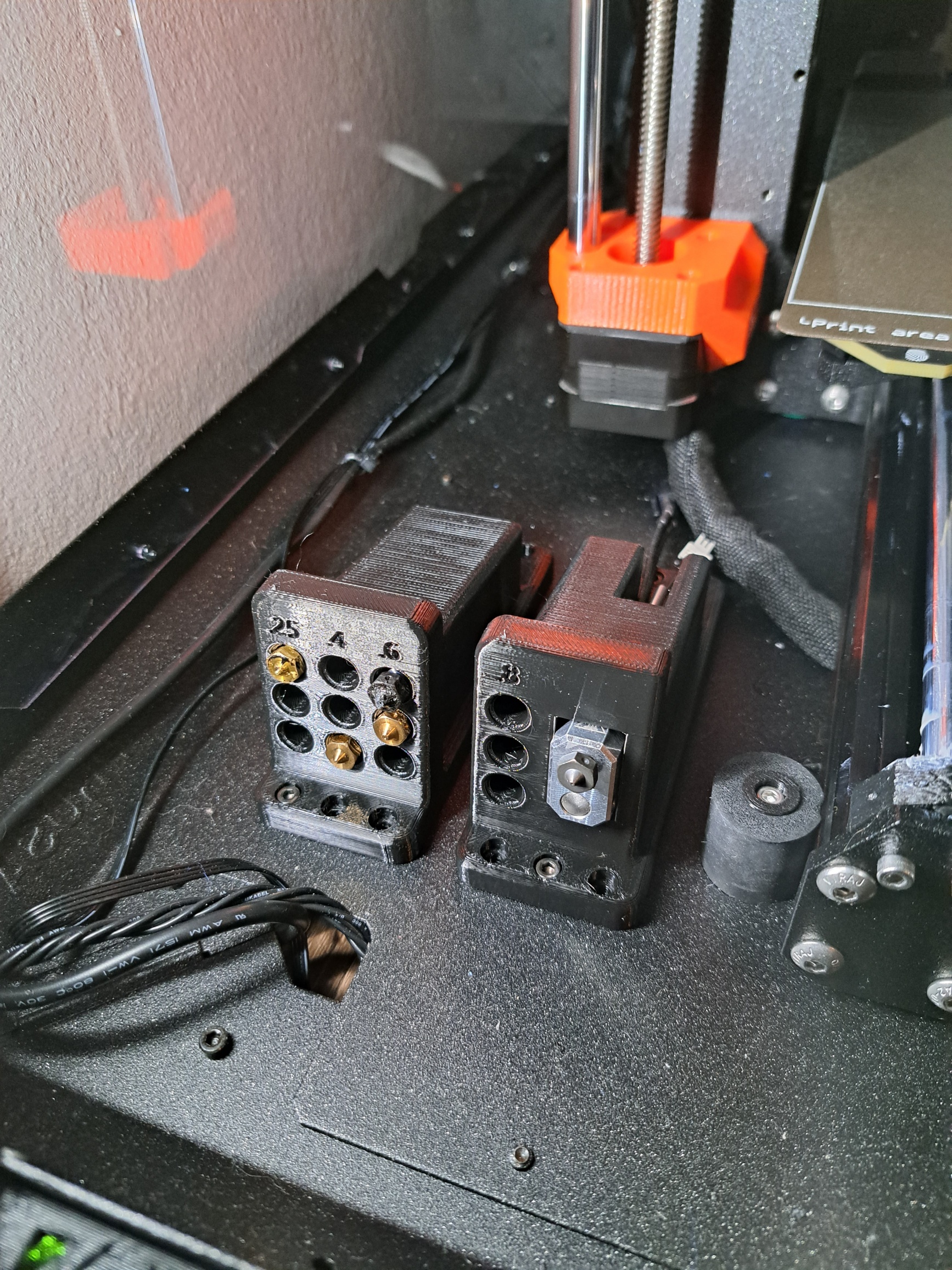 Nextruder Nozzle Holder for Prusa Enclosure