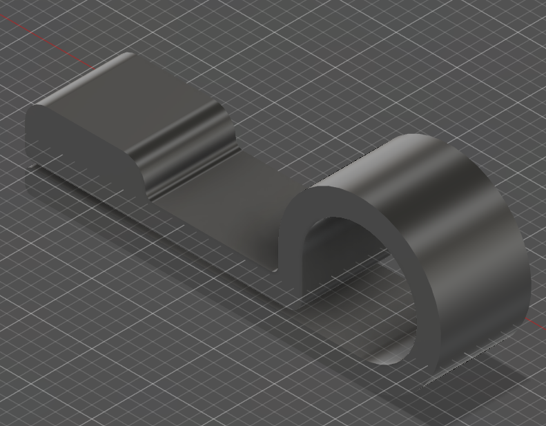 Helmet comms wire clip
