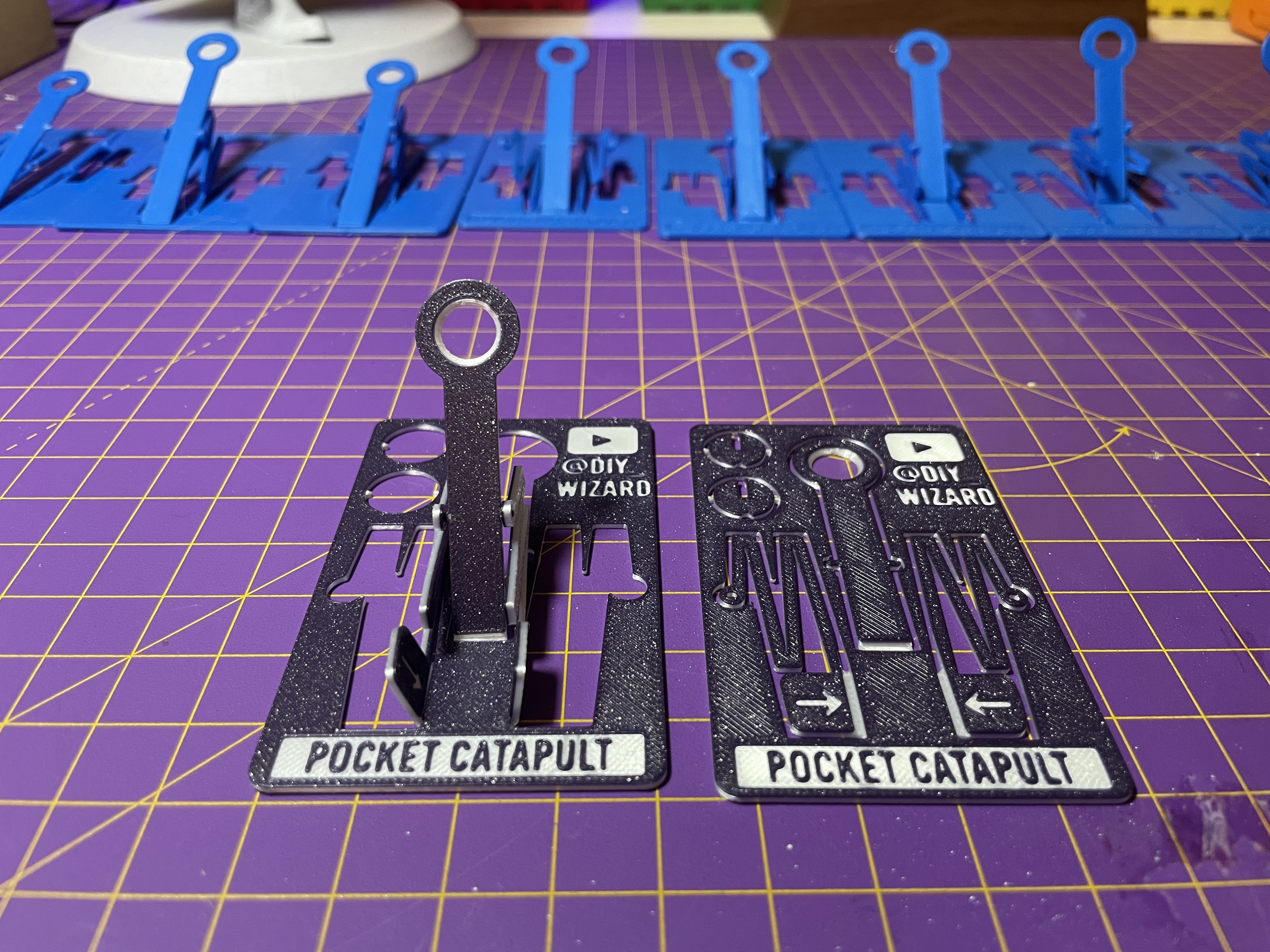 EDC Credit Card foldable print in place Pocket Catapult for your wallet