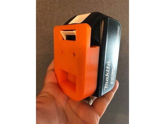 Makita 18v battery wall mount
