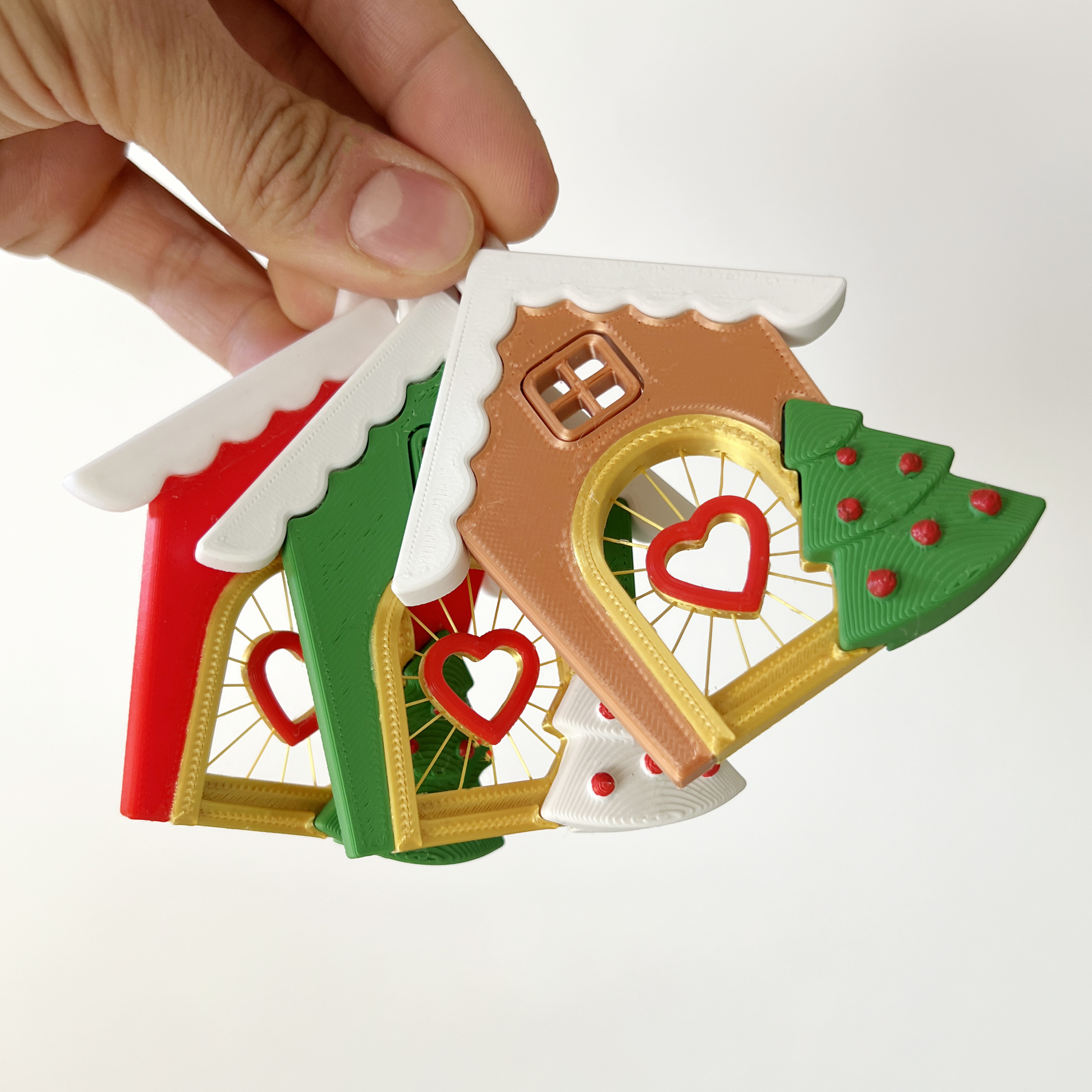 Christmas house ornament