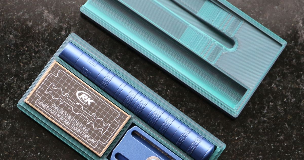 Henson Razor Travel Case Storage Box by Theo Lacour Printables Store