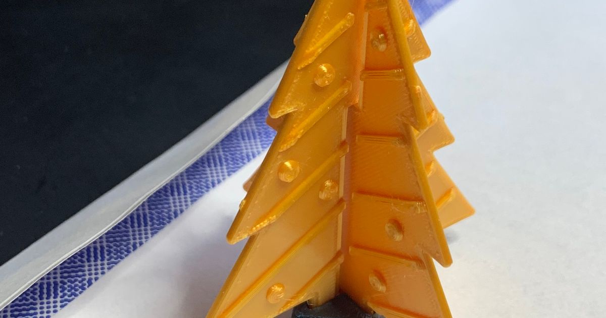 Tree Base for Christmas Tree Kit Card by edl Download free STL model