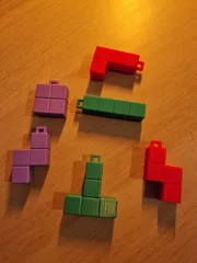 Tetris Matrix Keychain by CosmicSubspace | Download free STL model ...