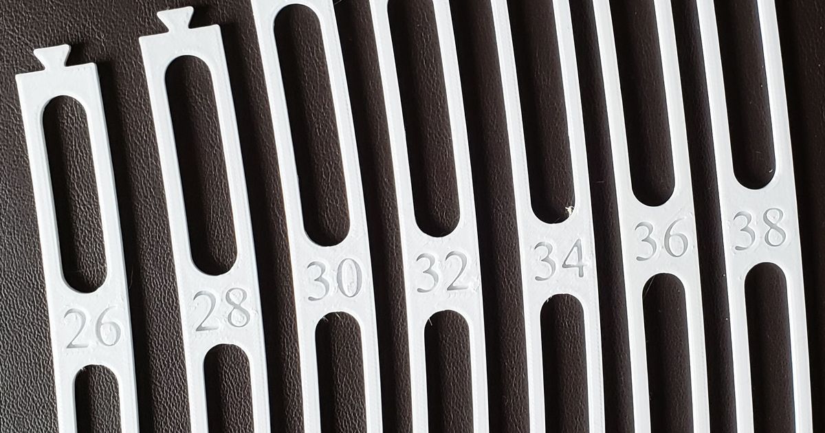 HO Model Train Flex Track Guides by Golden Bear Models | Download free STL model | Printables.com for Free Printable Ho Scale Track Templates