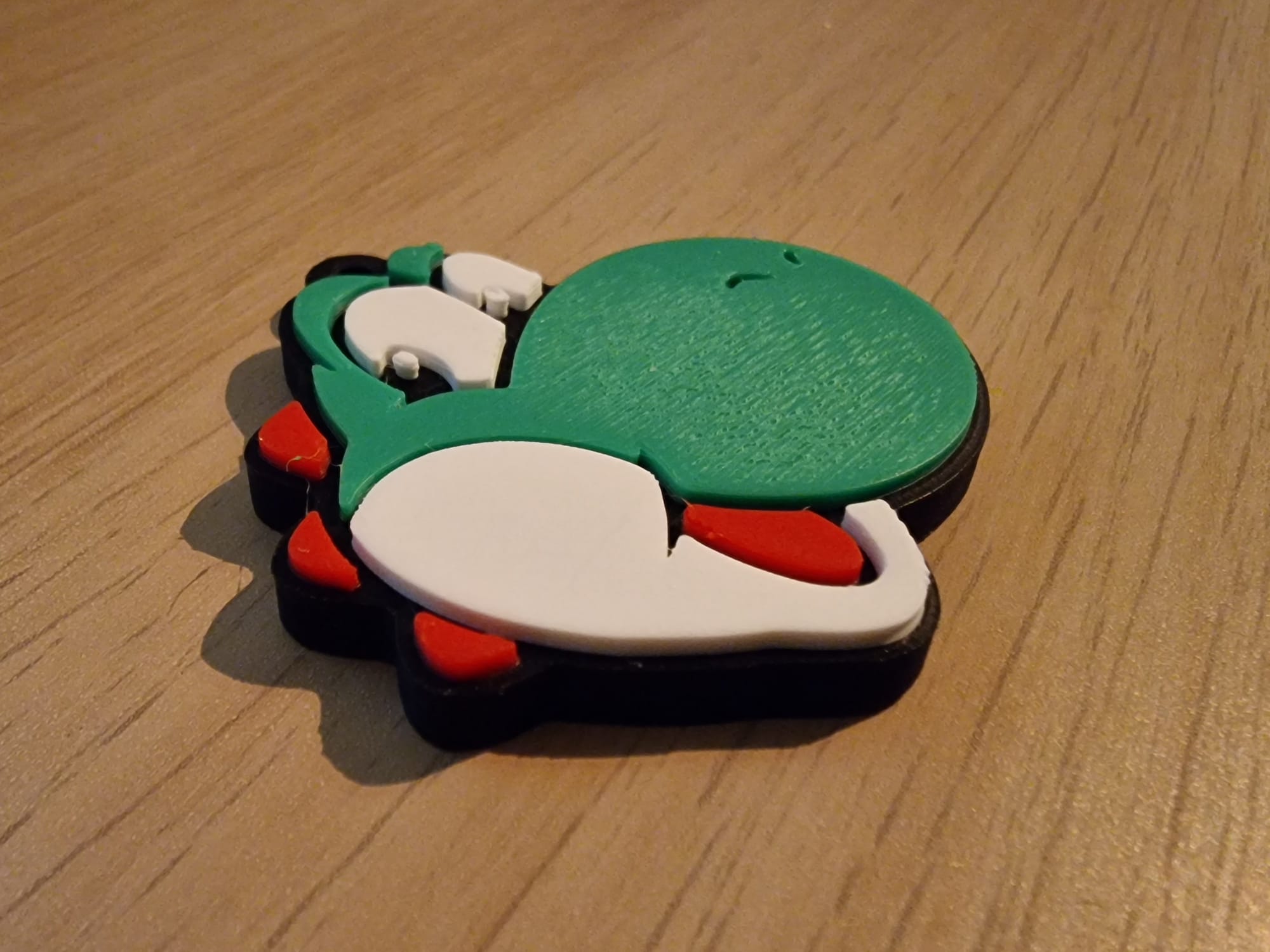Miniatura 2 do modelo 3D Yoshi Keychain