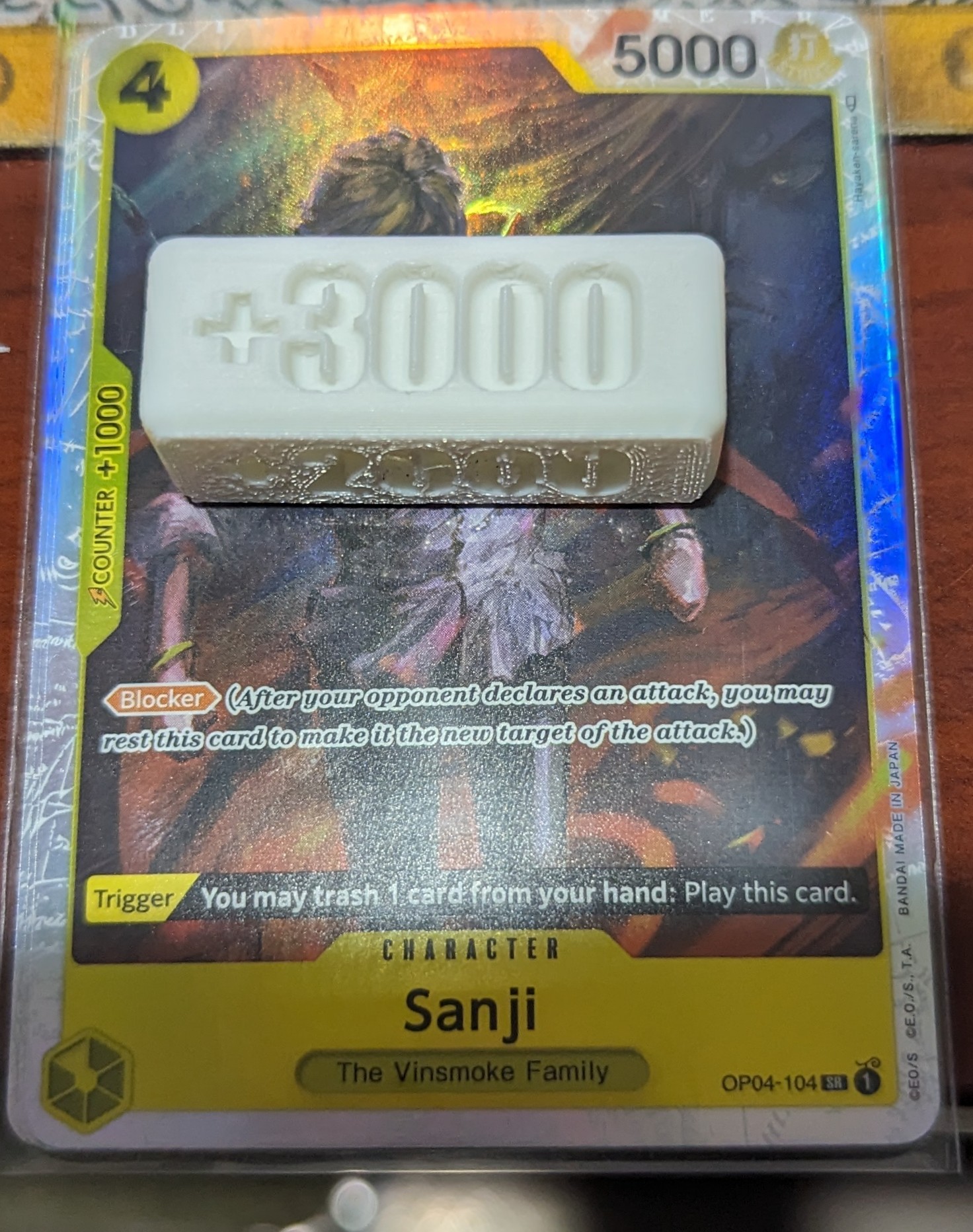 One Piece TCG Power and Cost Add and Minus Counters