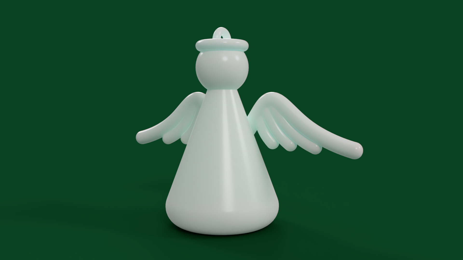 Angel Christmas Tree Ornament by Avopasia Download free STL model