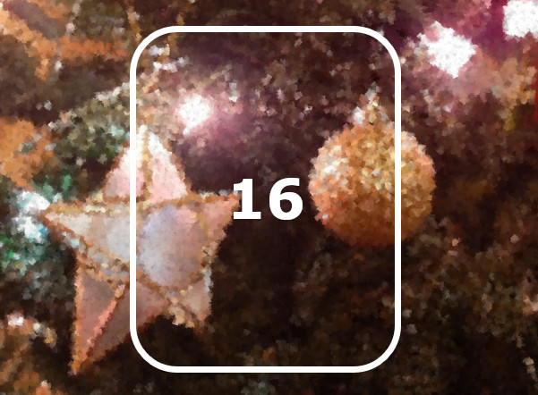 Add'vent Calendar Day 16