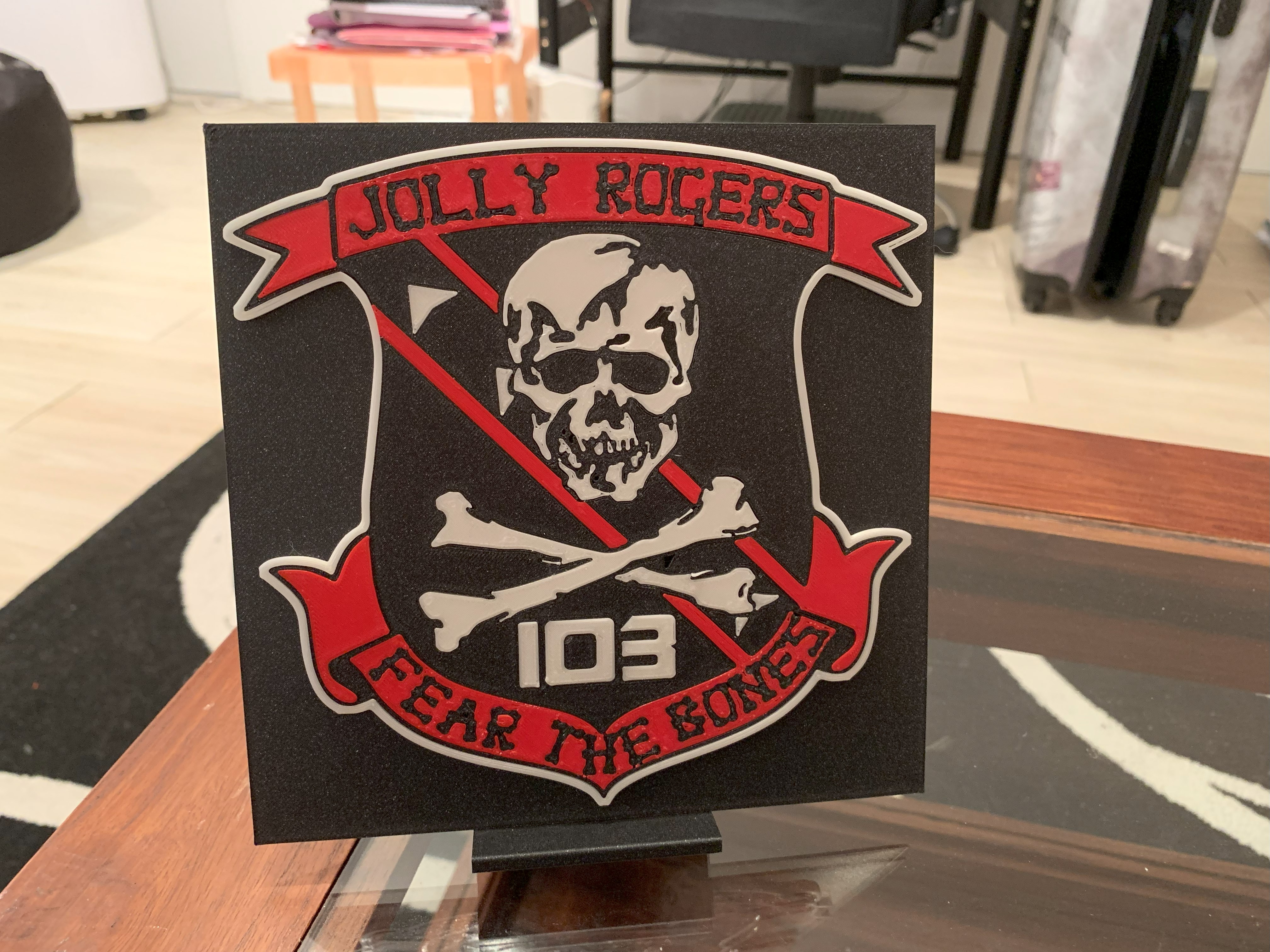 Emblem Squadron F14 Tomcat VFA103